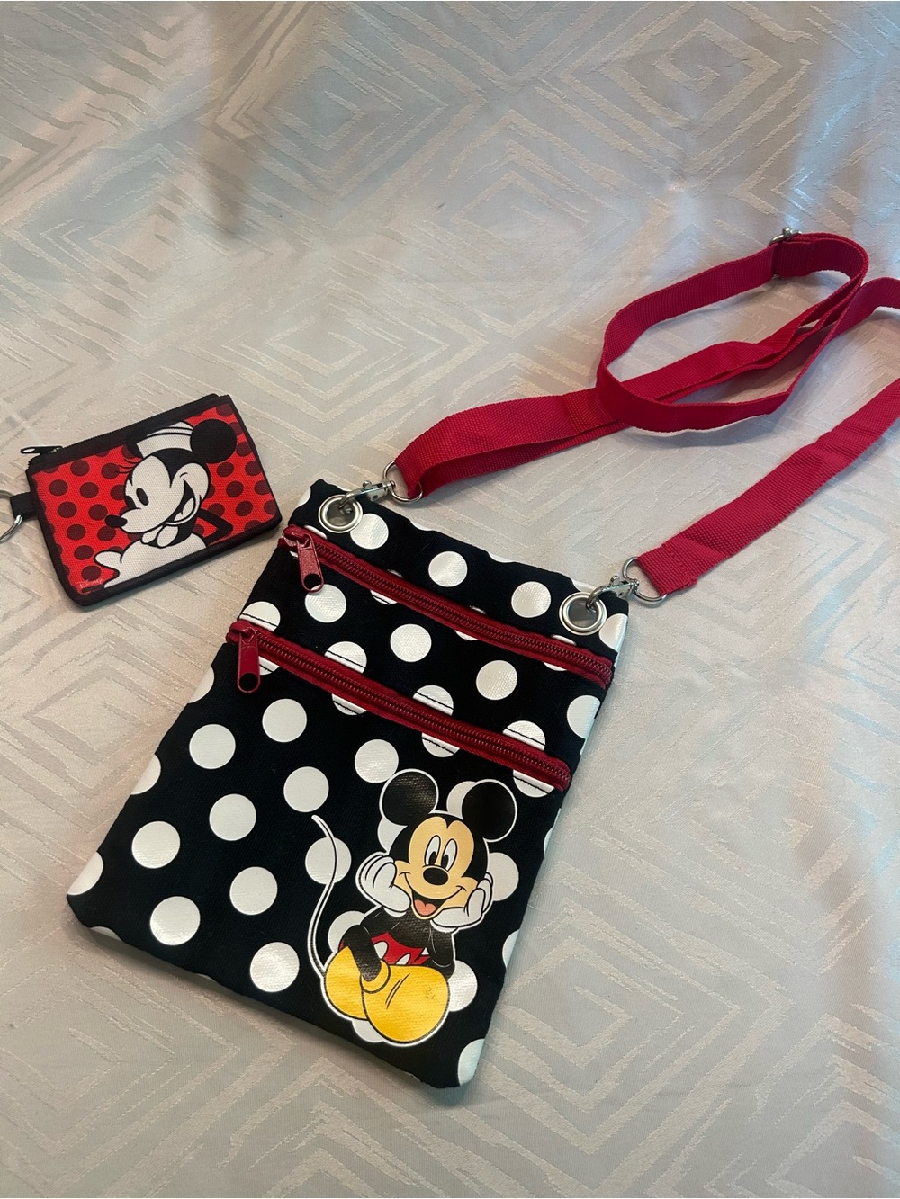 Disney Parks Crossbody Bag and Wallet NWOT